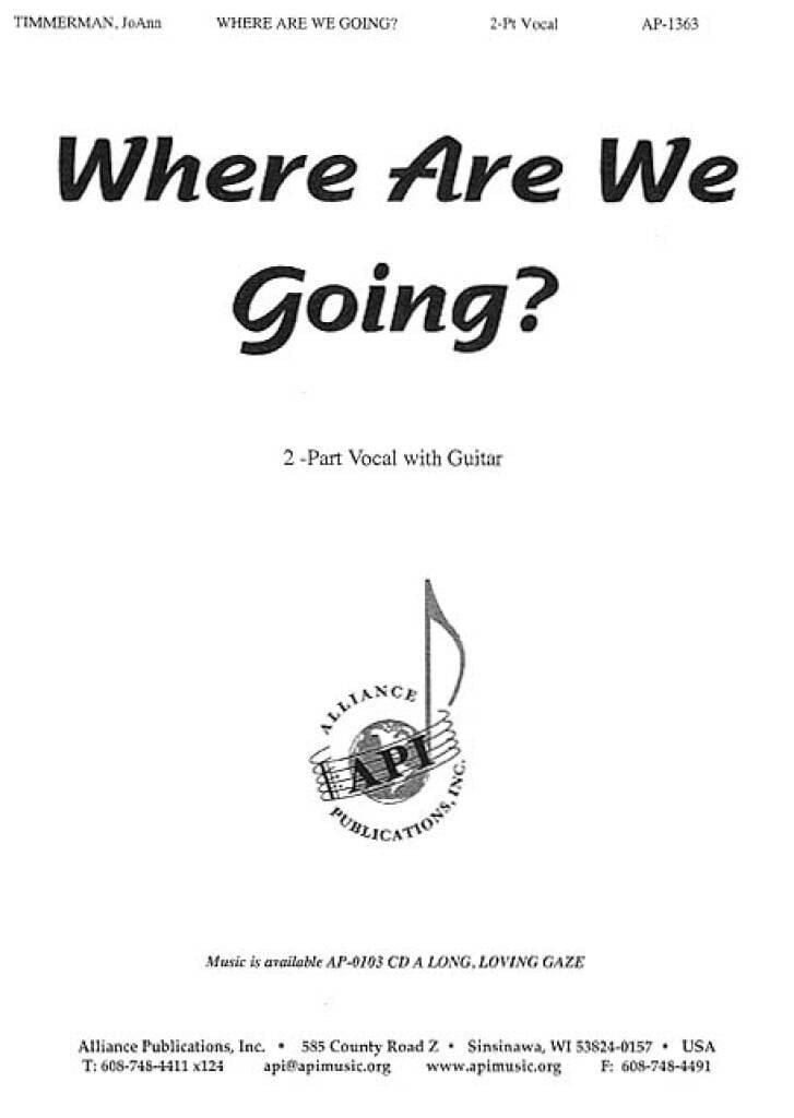 Where Are We Going?